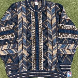 Vintage coogi style sweater
